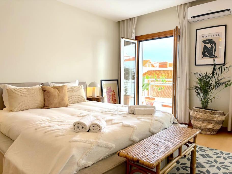 Nazare Boutique W Sea View And Private Rooftop Terace Ngoại thất bức ảnh