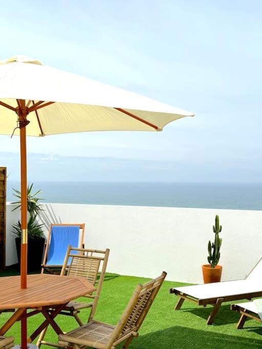 Nazare Boutique W Sea View And Private Rooftop Terace Ngoại thất bức ảnh