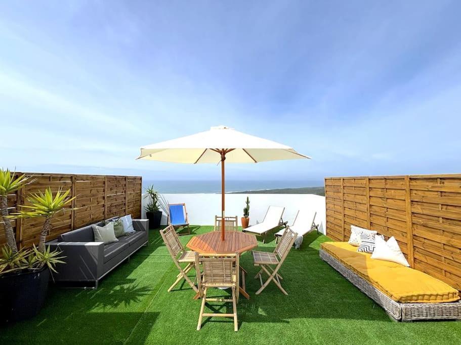 Nazare Boutique W Sea View And Private Rooftop Terace Ngoại thất bức ảnh