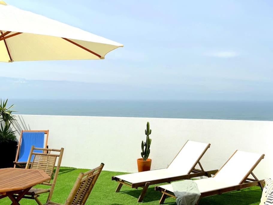 Nazare Boutique W Sea View And Private Rooftop Terace Ngoại thất bức ảnh